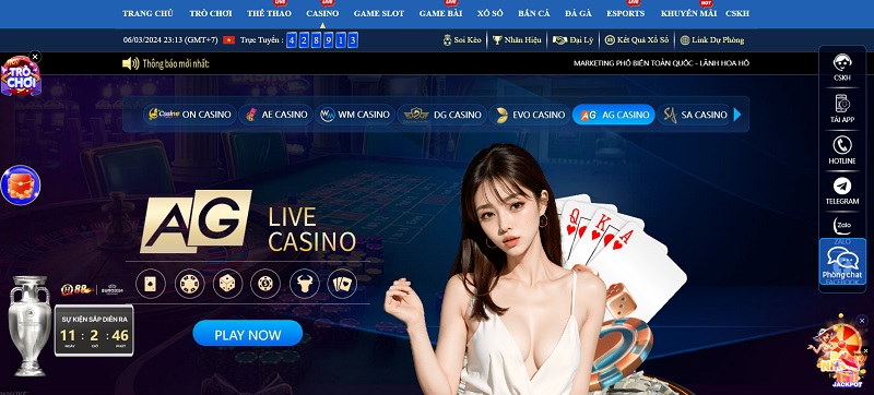 Casino Hq88 Chất Lượng, Đa Dạng Sảnh Cho Bạn Chọn Lựa